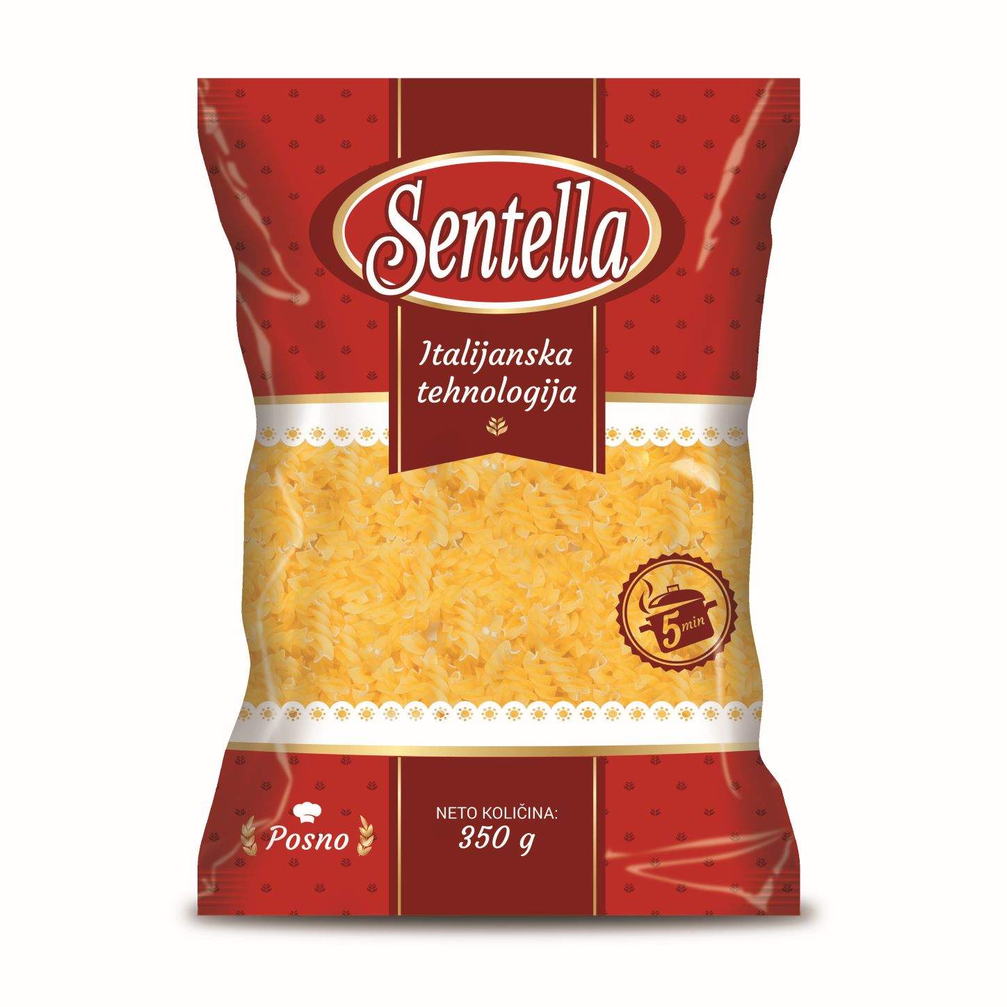 Sentella Torr pasta Fusilli 350 g