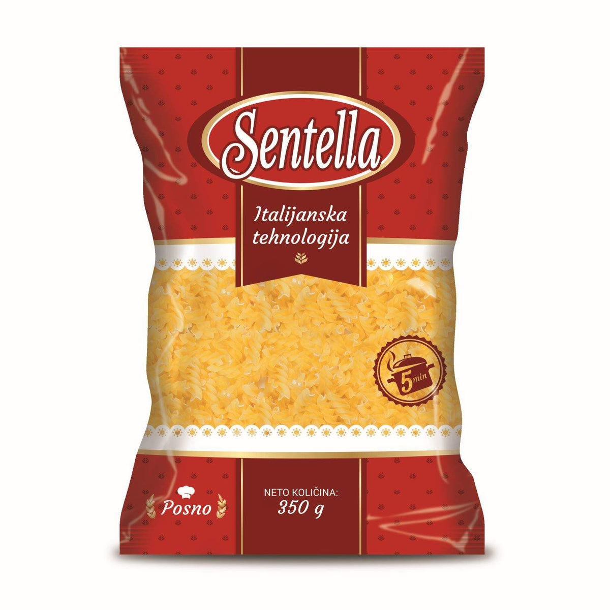 Sentella Torr pasta Fusilli 350 g