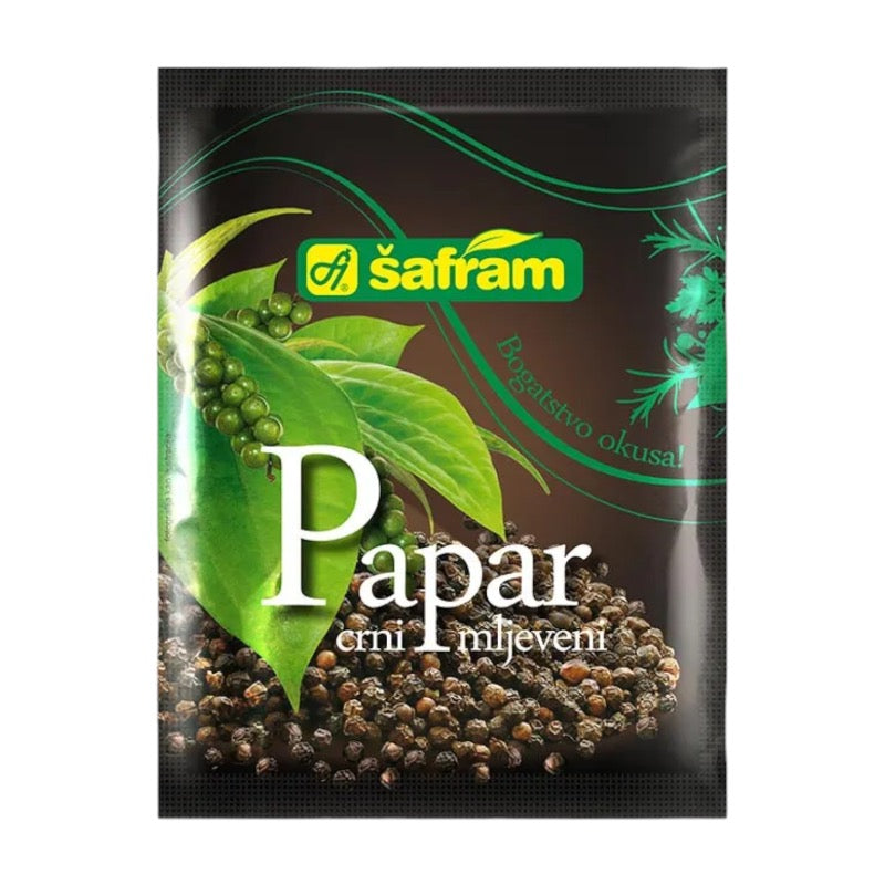 Safram Svartpeppar Mald 50g