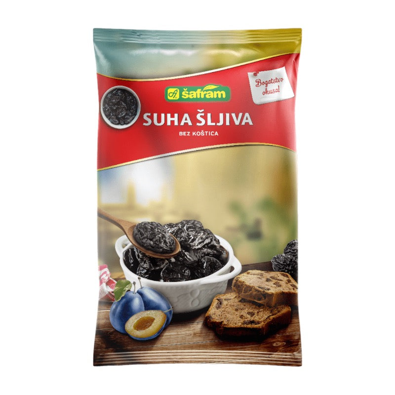 Safram Torkade Plommon 200g