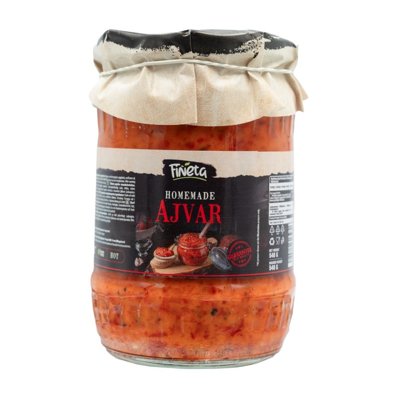 Fineta Ajvar Stark Hemgjord 580g