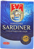 Eva Sardiner i Vegetabilisk Olja 100g