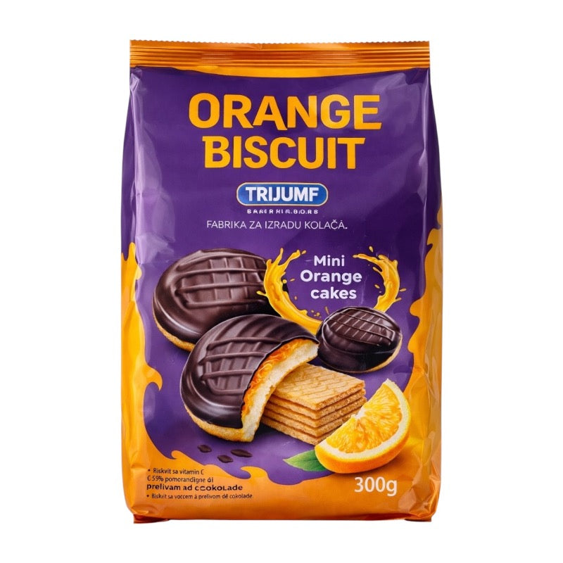 Trijumf Orange Biscuit 300g