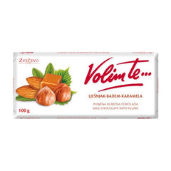 Zvecevo Volim Te Hasselnöt & Mandel 100g