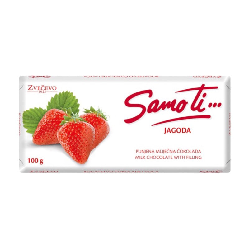 Zvecevo Samo Ti Jordgubb 100g
