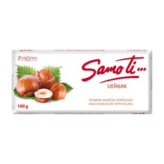 Zvecevo Samo Ti Hasselnöt 100g
