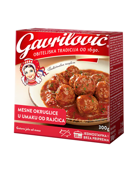Gavrilovic köttbullar i tomatsås 300g