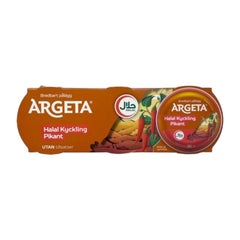 Argeta kycklingpastej stark 3-pack 95g