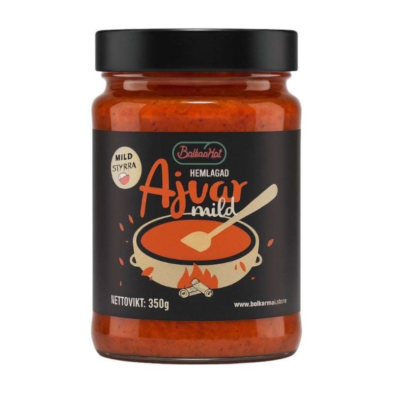 Balkan Mat Ajvar Mild Hemgjord 350g
