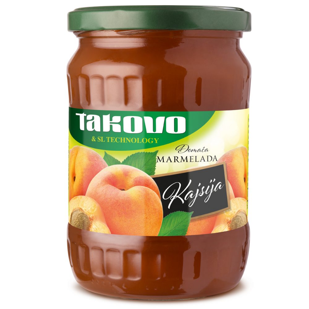 Takovi Hemlagad Aprikosmarmelad 700g