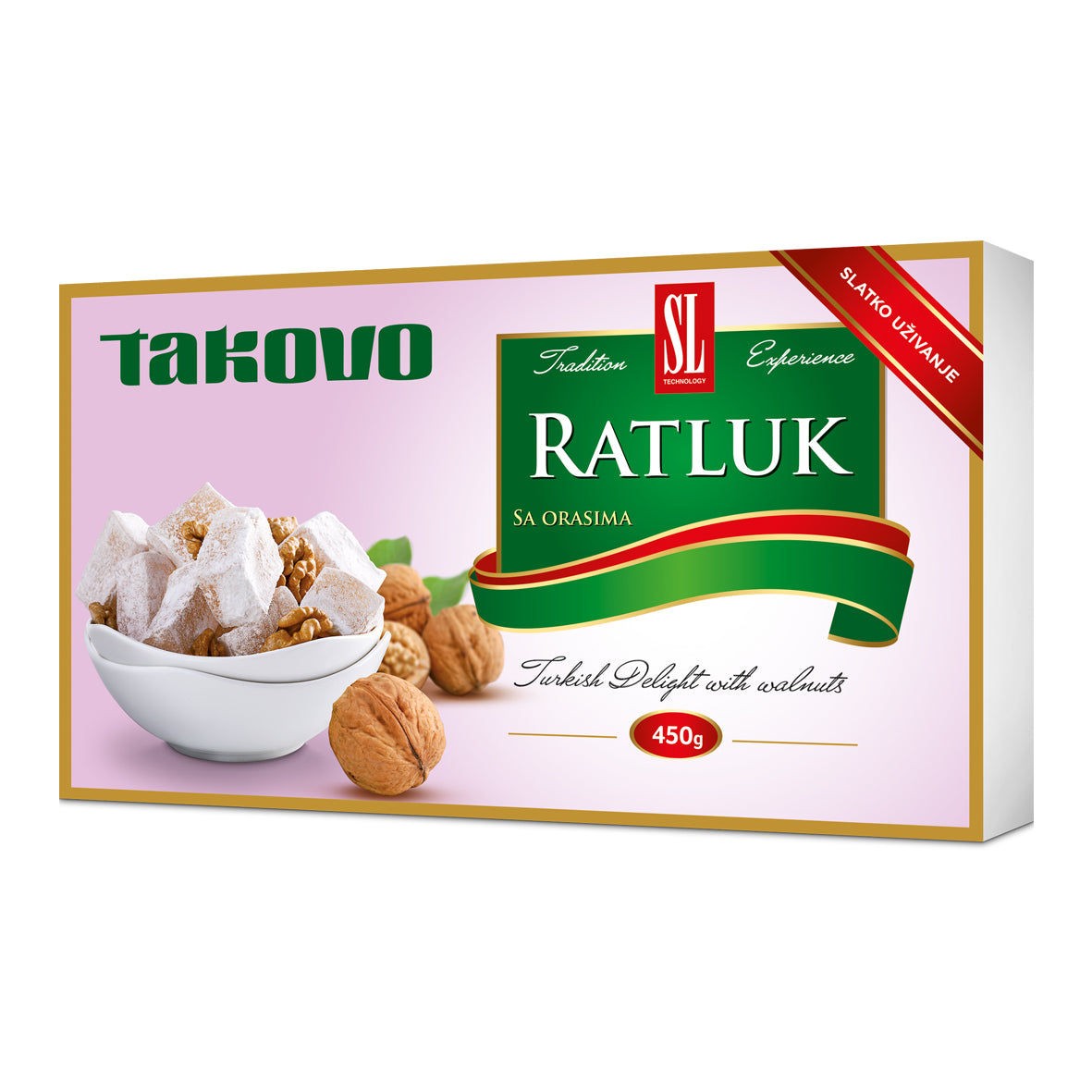 Takovo Ratluk med valnötter-Turkish delight 450g