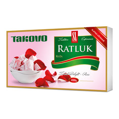Takovo Ratluk med rosarom -Turkish delight 450g