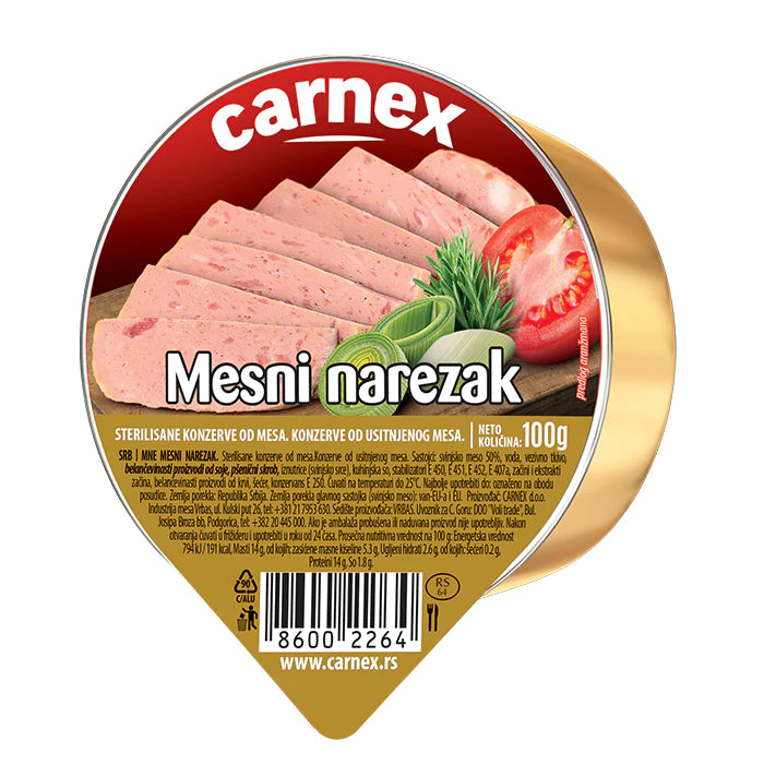 Carnex mesni narezak 100g